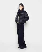 25FW WOMAN デタッチャブルクロップダックダウンジャケット
