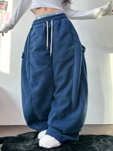 ボスサイズフリーススナップロングパンツ 🧸🩵🤍6カラー