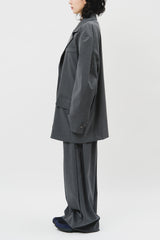 Marco Striped Oversized Jacket (2color)