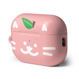 ミャオエアポッズケース (peach) matte case