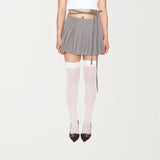 Avant 2-way wrap pleated skirt 003