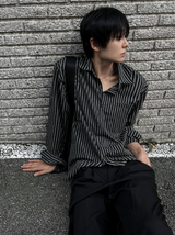 Oasis Stripe Satin Shirt