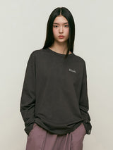 BOOKCLUB GRAPHIC LONG SLEEVE [CHARCOAL]
