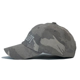 Logo camo ball cap - grey