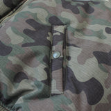 Cropped Fur Hood MA-1 Jacket (Camo)