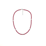 [MADE] Red stone Necklace (UNISEX)