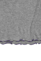 Frill Basic Turtleneck [Gray]