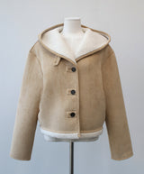 hood reversible mustang jacket