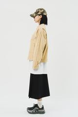 (W) Belted Pleats Skirt (2color)