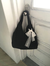 Nylon shoulder big bag