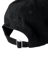 NY CROSS DAMAGE CAP (BLACK)