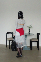 COAH HALTER NECK & SLIM BOLERO CARDIGAN SET (3COLORS!)