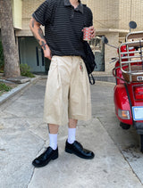 No.1296 one cotton bermuda SHORTS (3color)