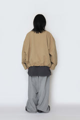 Porter color high neck jacket