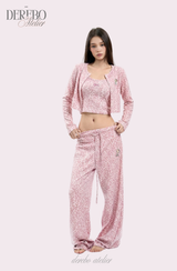 モブ レオパード スリーピース トレーディング セットアップ(LONG PANTS)