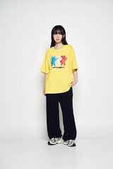 25SS FRENCH ALIEN SHORT SLEEVE T-SHIRT YELLOW