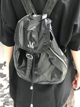 GLOSSY MINI SILVER BACKPACK (2color) 