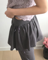 Qutin Ribbon Skirt Leggings Pants