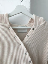 Corduroy Snap Wrap Hood