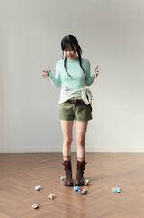 スマイルタートルネック mint