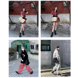 2WAY PADDED MESSENGER BAG_PINK