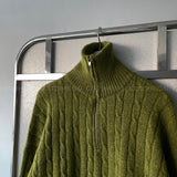 ACN Twisted pottery Half zip-up (4 colors)