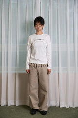 ドントプッシュマイボタントラウザー(MATT BROWN)