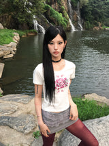 Me愛 - Me愛 Tシャツ (マゼンタ)