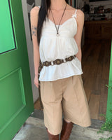 Ribbon blouse top