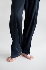 Stretch jogger pants, Navy