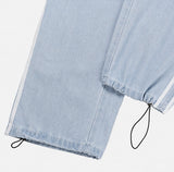 Elmo Side Line Cargo Denim Pants