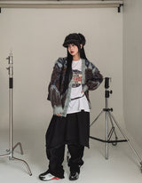 Cable Leather Trackline Corduroy Pants