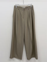 Lael Two-Tuck Wide Slacks
