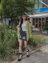 ヨニカーゴデニムミニスカート