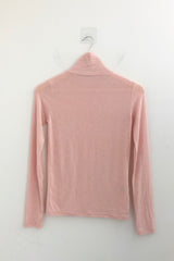 Light fit warm turtleneck T-shirt