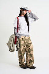 Sop crop short sleeve sweatshirt