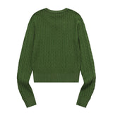 PRIMROSE V-NECK CROP KNIT (6COLOR)