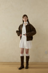 MEADOW PINTUCK RIBBON DRESS