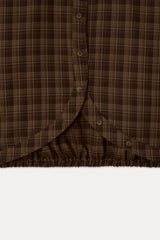 CURVE CHECK TOP_BROWN