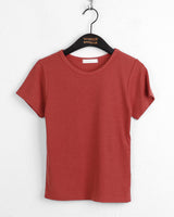 ロバック ベーシック ラウンド 半袖 Tシャツ
