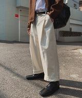 Steady Cotton Pintuck Pants