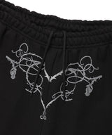 W STEM SWEAT SHORTS BLACK(CV2FMFPA00A)