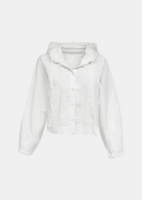Lauv Lace Hooded Blouse