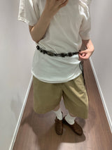 エッセンシャルバンディングバミューダパンツ (4color)