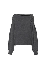 カレンコルセットニット charcoal