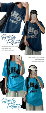 Edet lettering short-sleeved T-shirt