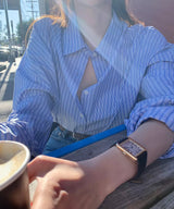 Cotton stripe - bl