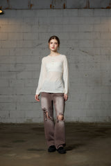 FAIRY WOOL LONG SLEEVE / IVORY