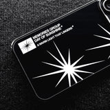 Radiant Days Graphic Phone Case (Glass_BK)