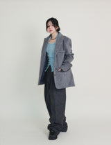 Winter Alpaca Formal Single Jacket (Wool Jacket) (Lining 2 Ounces)